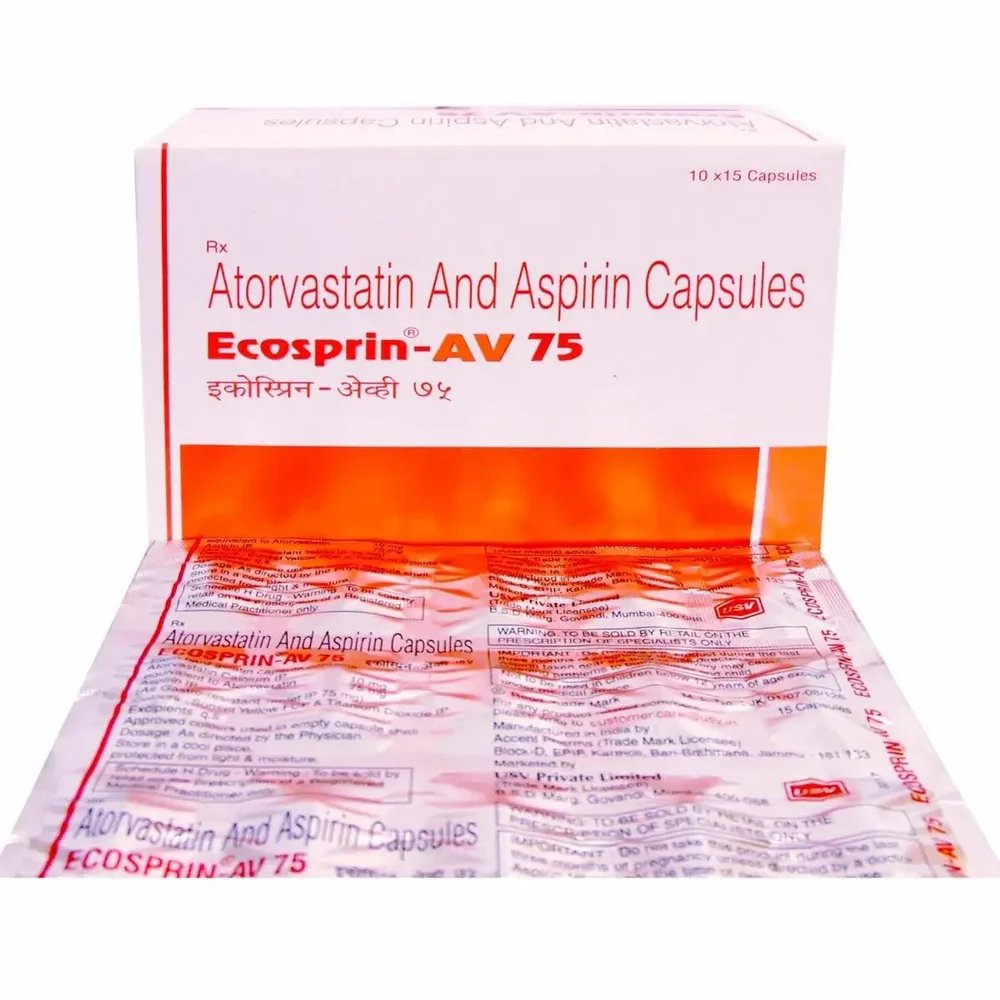 Ecosprin Av 75 Capsule 15