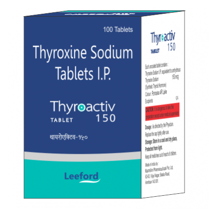 Thyroactiv 150mcg Tablet