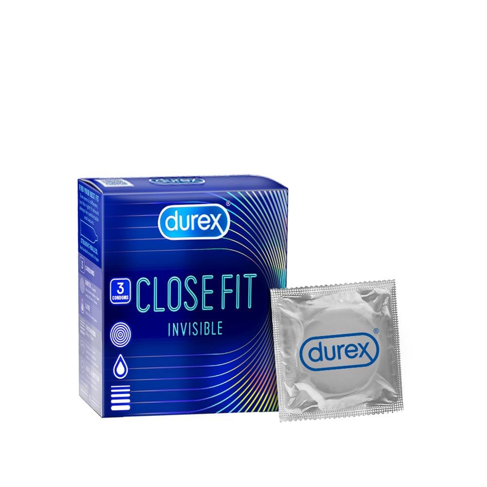 Durex Close Fit Invisible - 3 Condoms