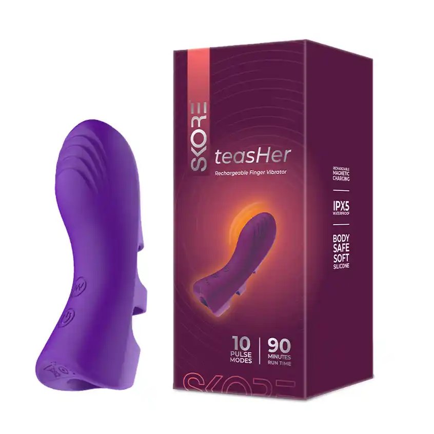 Skore Teaser Finger Vibrator | Rechargeable | Waterproof